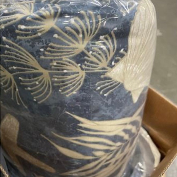 Madison Park Chatham Blue 7-piece Cotton Sateen Comforter Set Queen - Picture 8 of 10